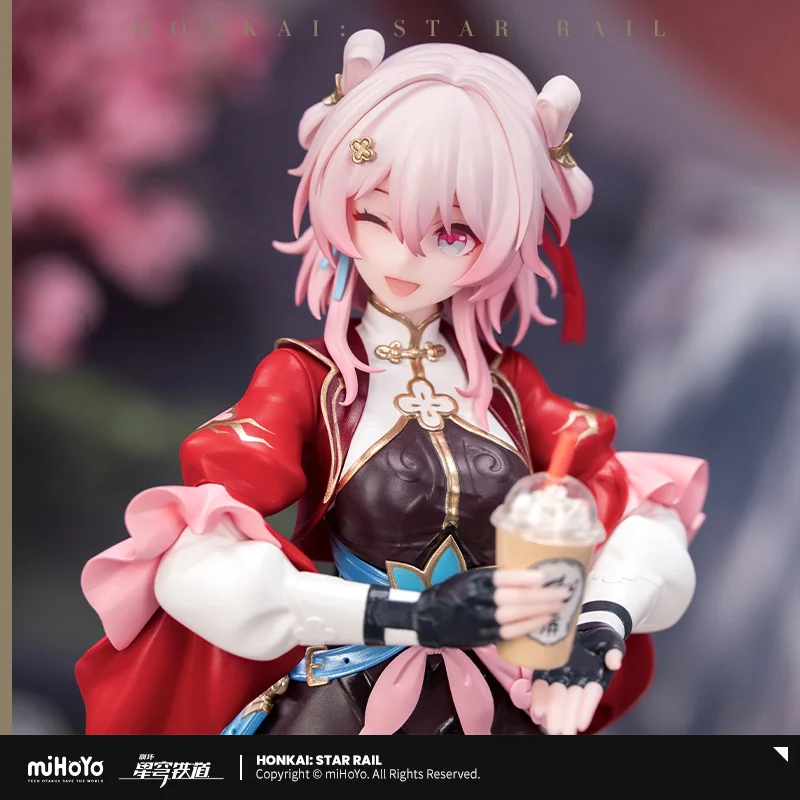 

【Genuine】 March 7th Figure MiHoYo Official Original Honkai Star Rail March 7th Garage Kits Model 1/8 Ornament Birthday Gifts