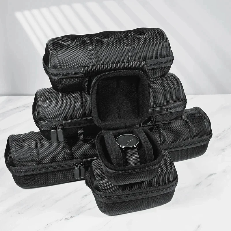Watch Box Organizer Watch Travel Case Portable Storage Watch Display Holder for Wristwatches and Smart Watches Men Women Gift