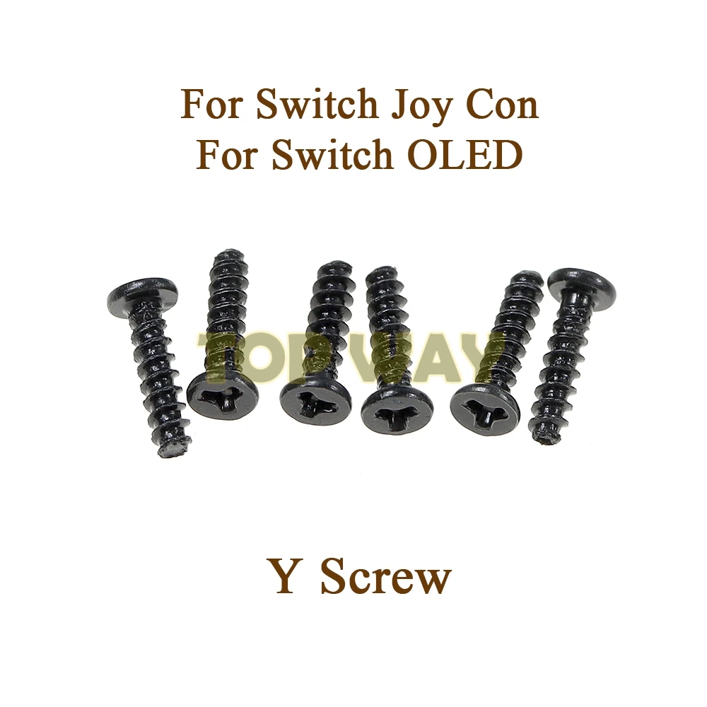 500PCS For Switch OLED Joy Con Controller Left Right Replacement Y Screws For Switch JoyCon