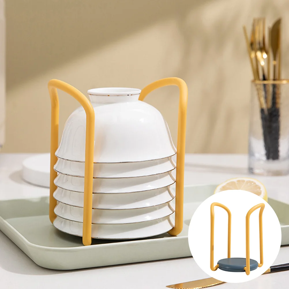 

Dish Drainer Drying Rack Kitchen Commodity Shelf Dishes Storage Saucer Holder Abs Tabletop Draining