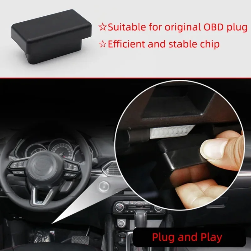 For Mazda 3 Axela 2013-2019 Automatically Stop Start System Off Multifunction OBD Plug Sockets i-stop Disabler Deactivation