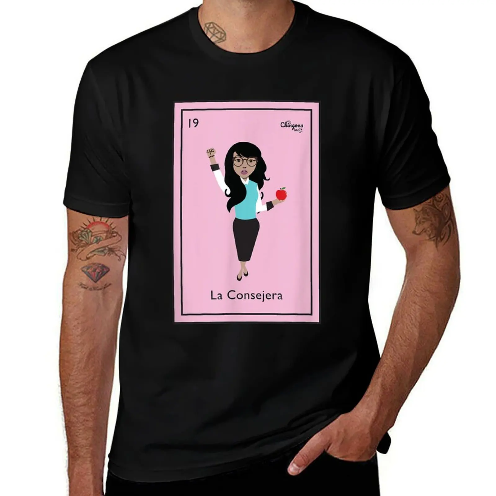 La Consejera T-Shirt Street Fashion Casual Tee Shirt T-Shirt