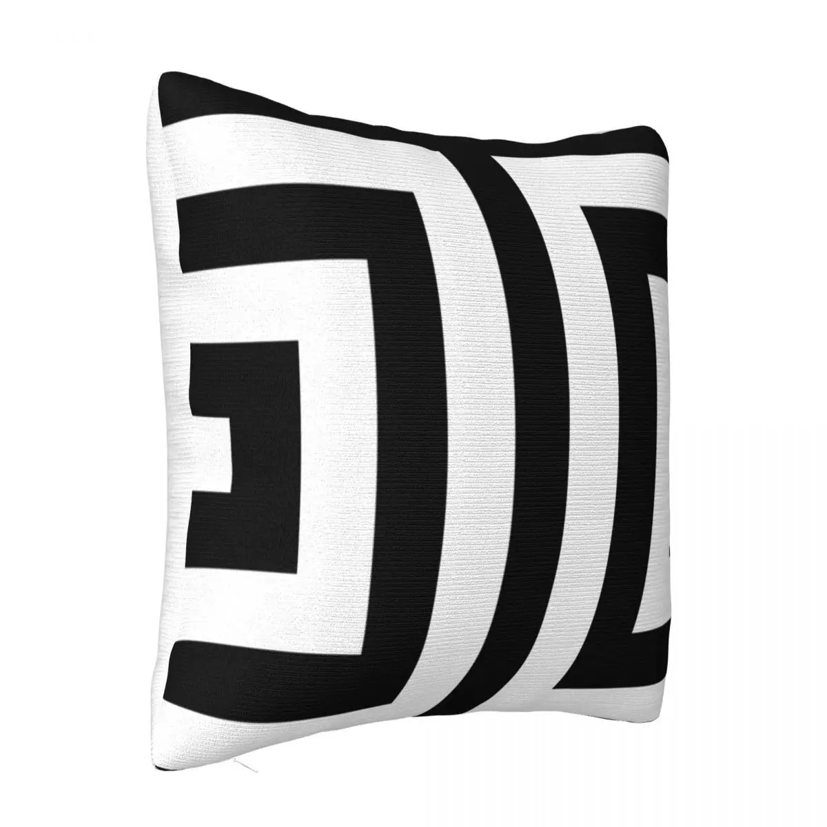 Black Greek Stripes Pillow Case Home Decoration Cushion Cover 45X45 Pillow Case Pillow Cover