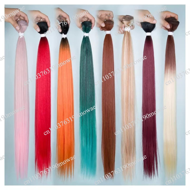 Natural Fiber Synthetic Hair Semi-Natural Synthetic Bundles Braids Crocheted Braids