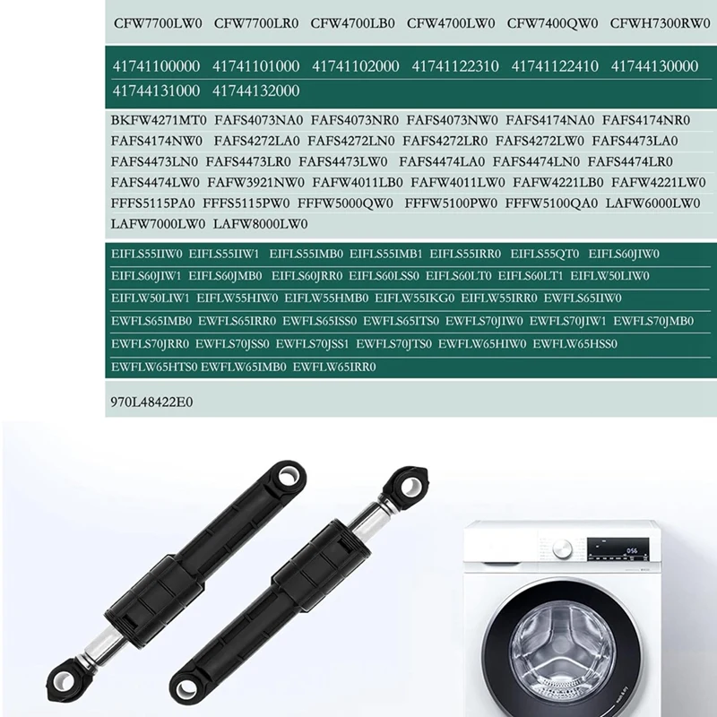 washer shock absorbers provides NEW 5304491701 Washer Shock Absorbers 4PCS Washer Replaces 137040900 7137040900