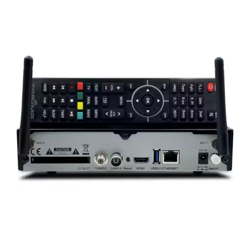 Hot European satellite tv box 4K ZGEMMA Satellite Tv Receiver ZGEMMA H17COMBO DVB S2X + DVB T2/C