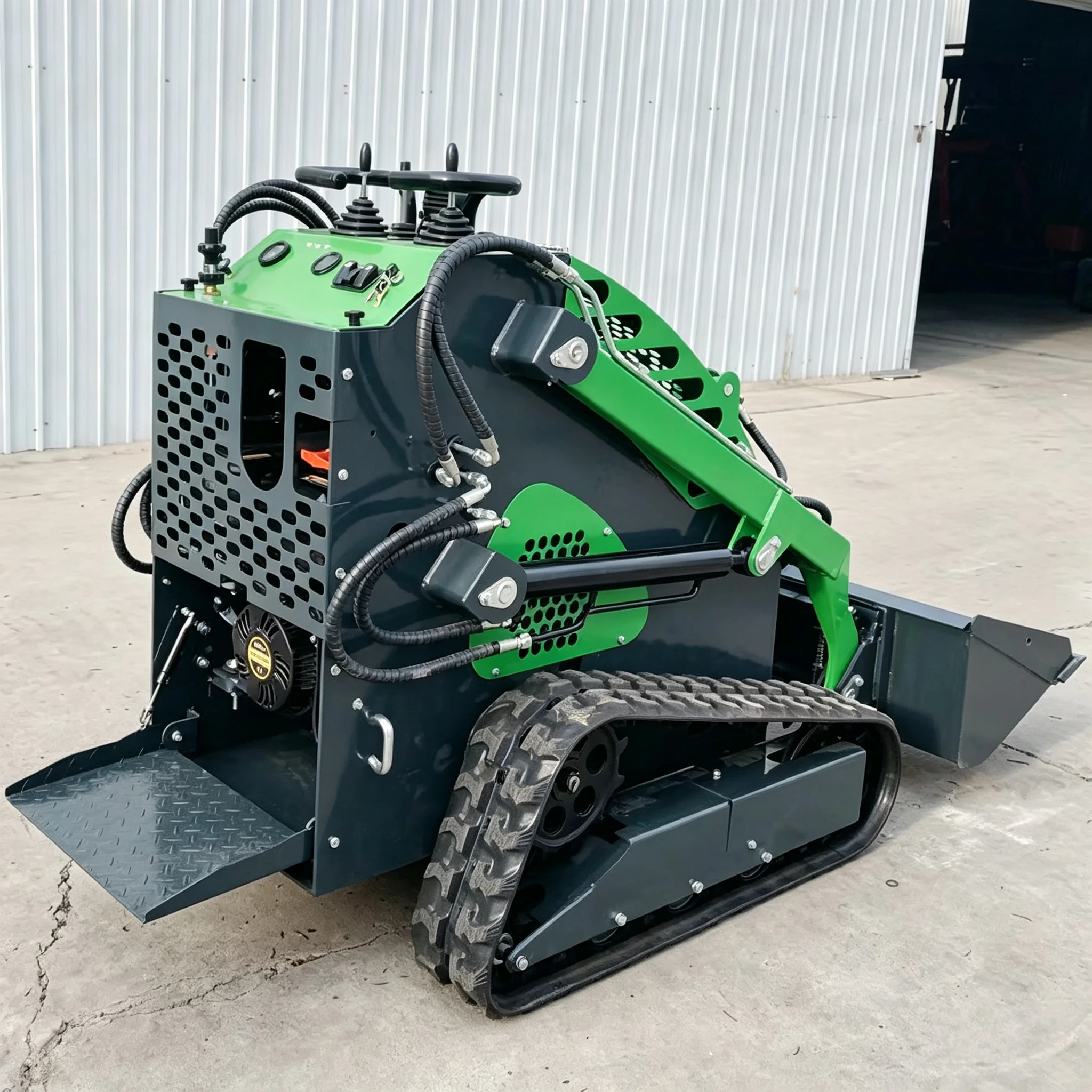 Skid Steer Loader Attachment Ready Compact Track Machine Hydraulic CE EPA Euro 5 Customized Heavy Duty for Construction