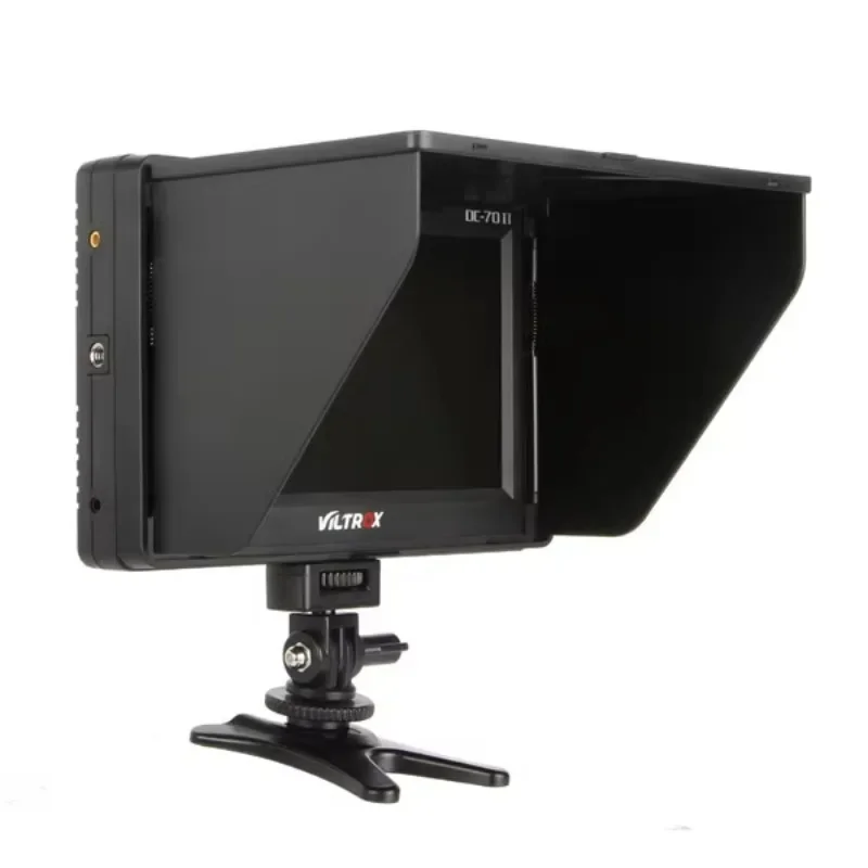 IN STOCK Viltrox DC-70II 7inch 1280x800 Clip-on Color TFT LCD HD Monitor  AV Sun Shield for Canon  Nikon DSLR Video Camera