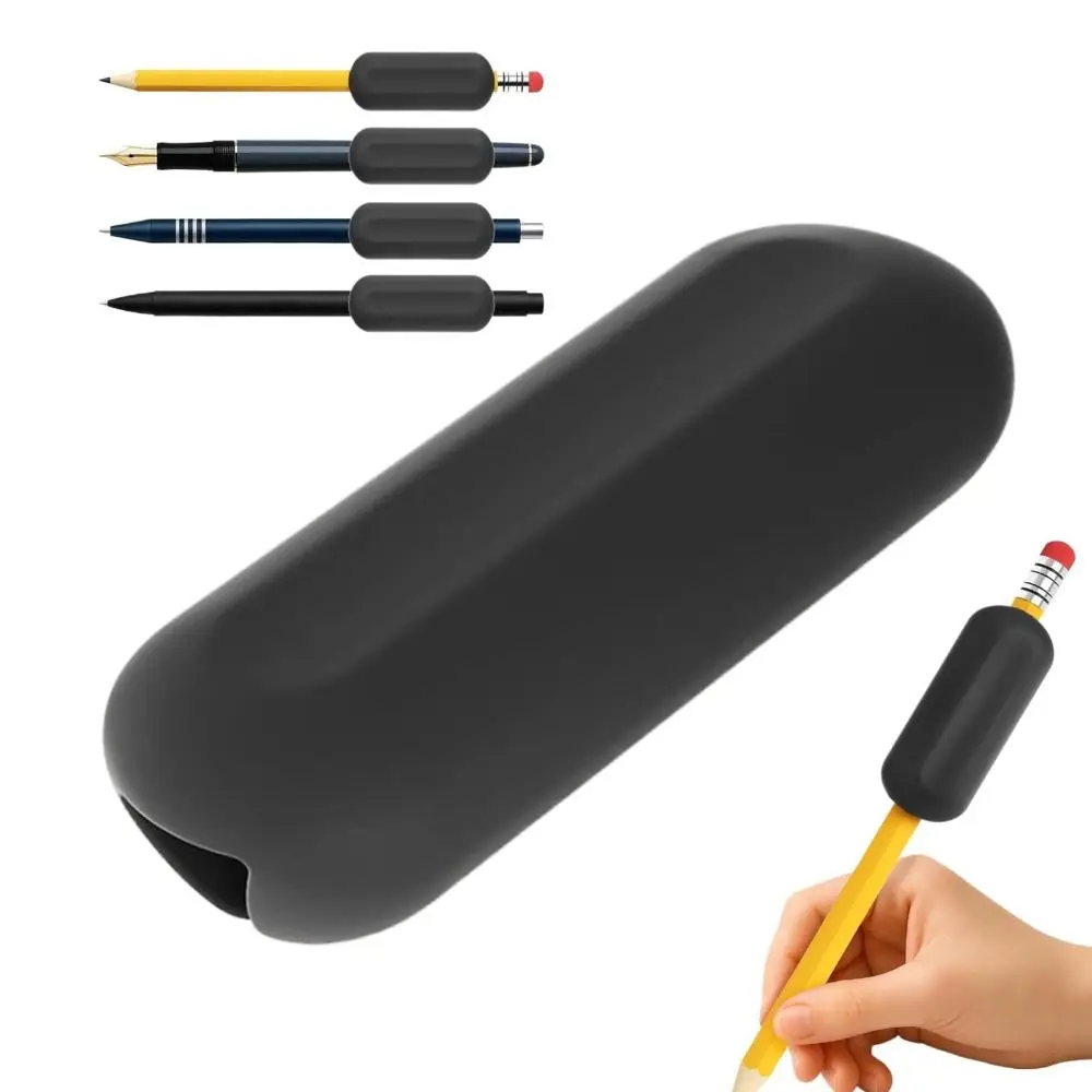 1 أوقية للأطفال المسنين واحتياجات خاصة تحسن الحرف اليدوية تساعد على الكتابة اليدوية من السيليكون مدرب الكتابة الملون