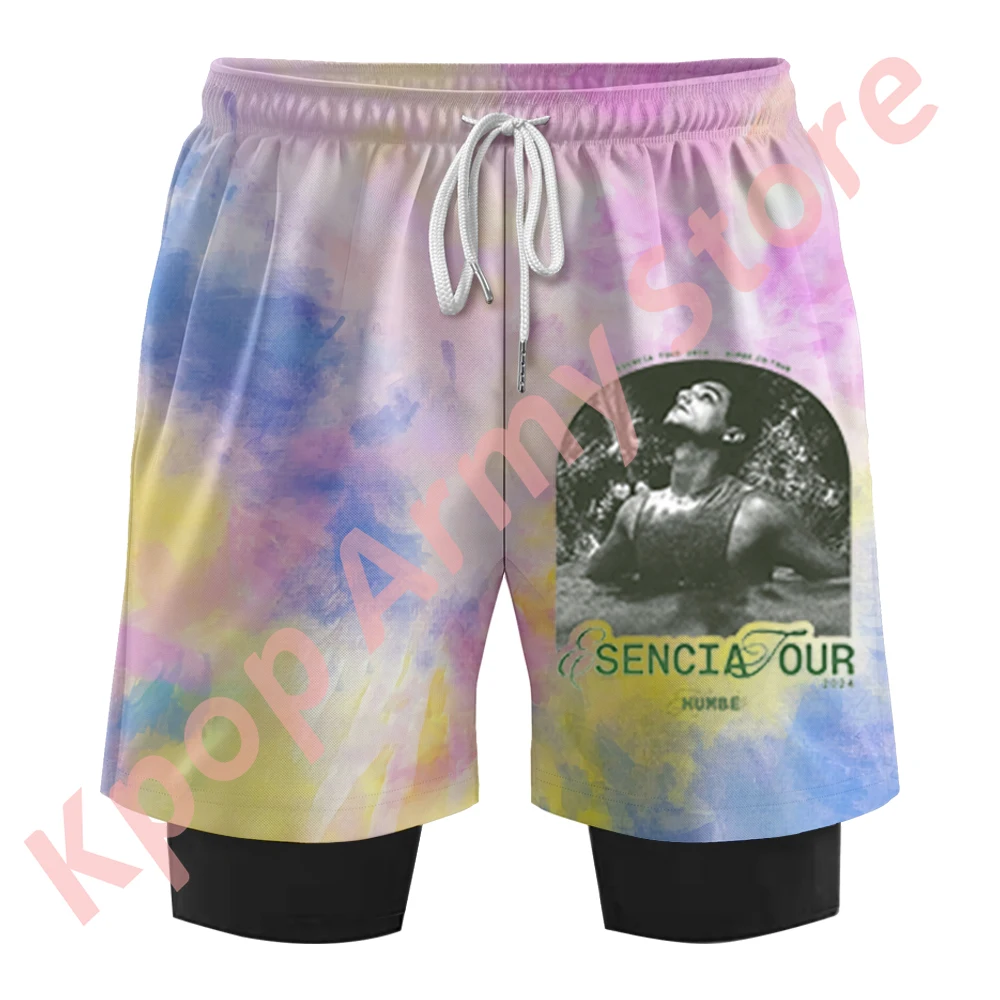 Humbe Esencia Tour Merch Shorts New Logo Pants Cosplay Summer Women Men Fashion Casual Streetwear