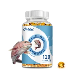 Fish Oil - Support Brain & Nervous System Health, Cardiovascular & Skin Health, Antioxidant & Anti-Inflammation