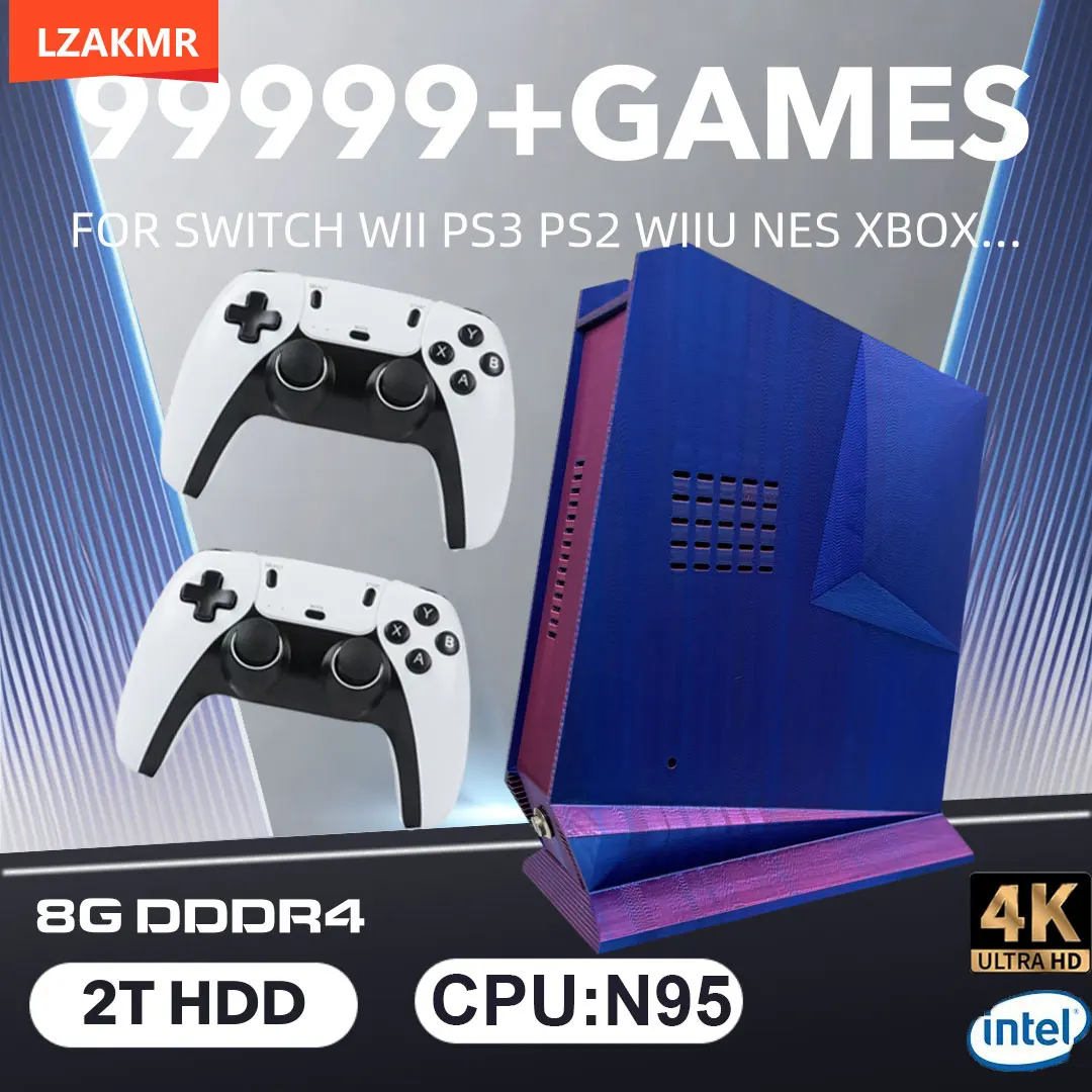 

Dual System G3 Retro Game Box 99999+GAME Windows 11 Batocera Game System 2TB For PS2 PS3 WIIU WII SS GAMECUBE Sega Saturn Intel