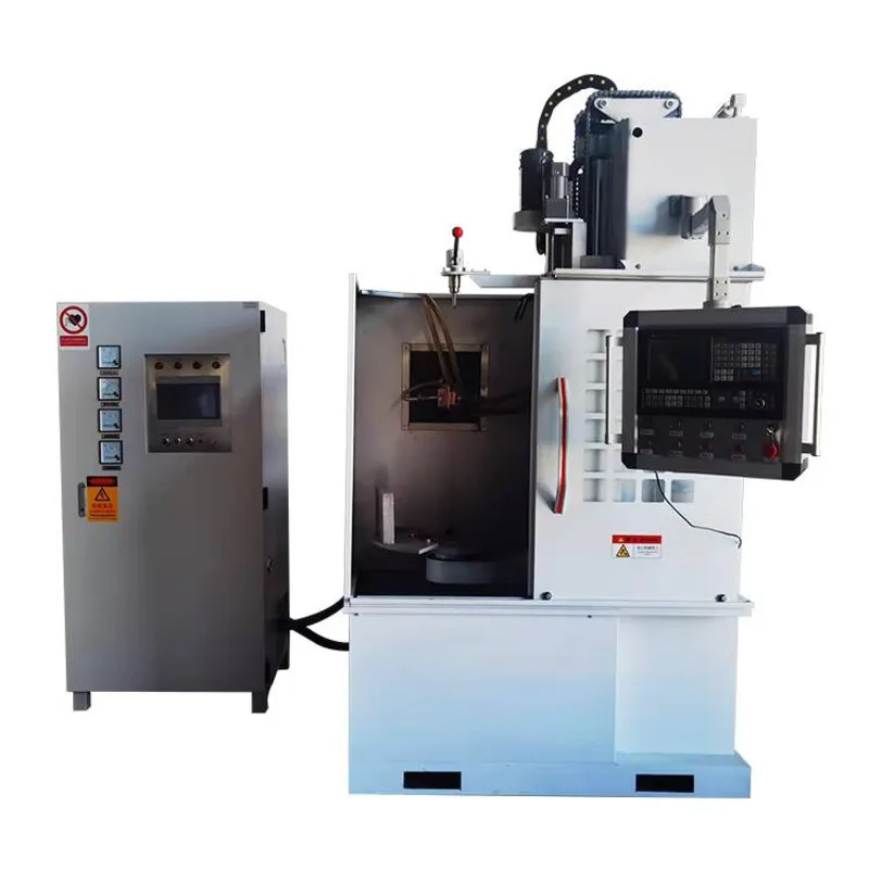 

New Vertical CNC Induction Hardening Machine With High Performance Motor Full Digital Control System ТВЧ установка