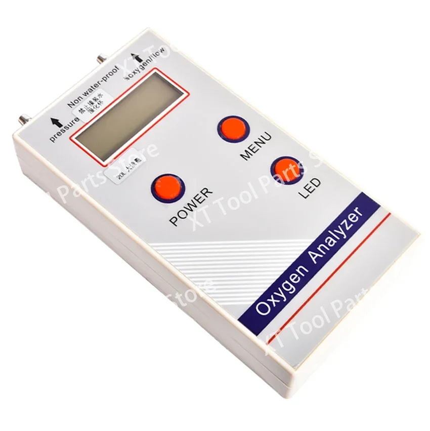 Oxygen Analyzer Professional Portable O2 Oxygen Concentration Meter Detector Flow Pressure detection meter gas detector