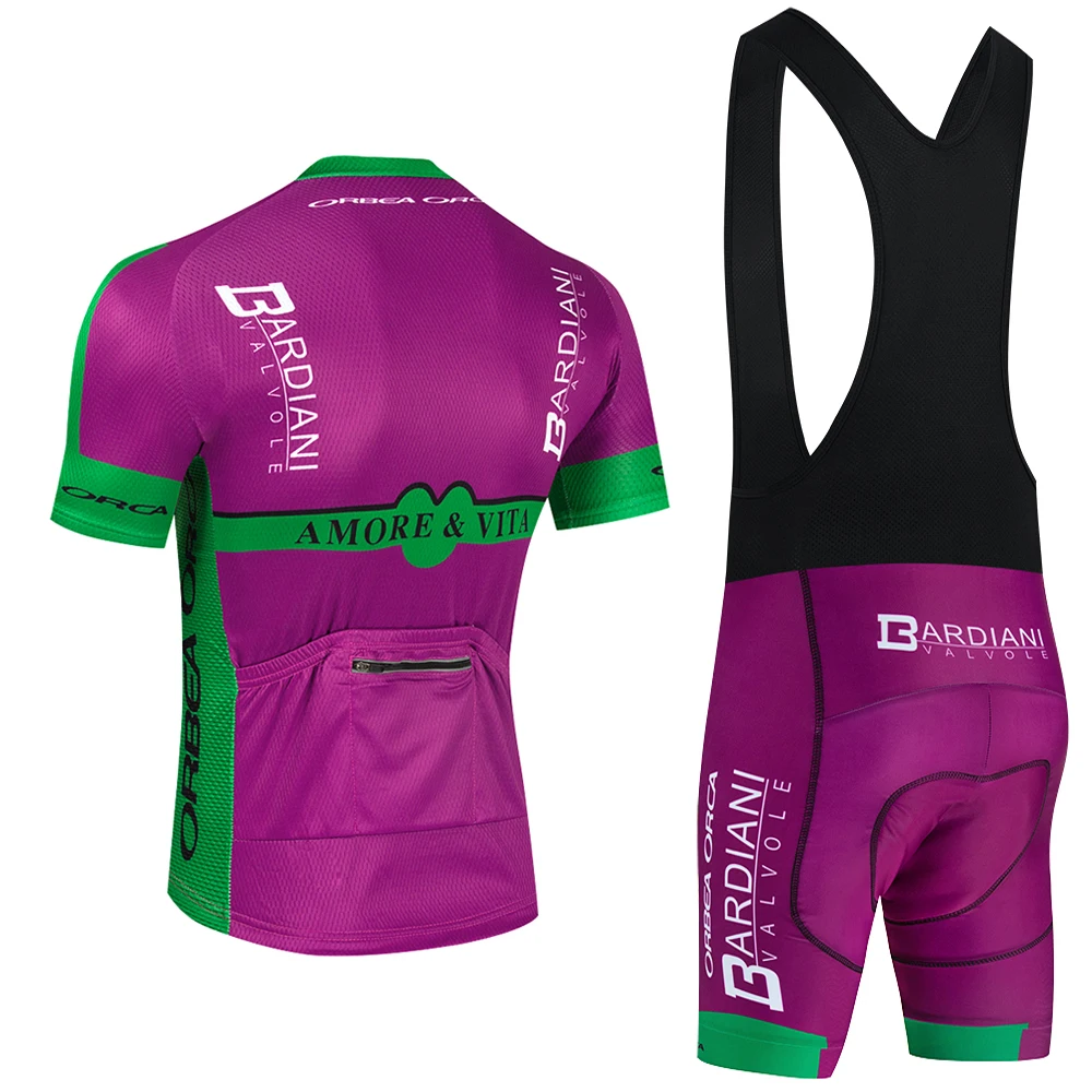 BARDIANI VALVOLE 2024 Cycling Set Men Women MTB Pro Bike Jersey