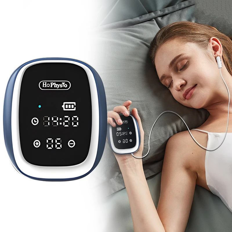 Effective Sleeping Aid Instrument Insomnia Device CES Therapy Sleep Helper EMS Anxiety Pressure Depress Relief Migraine Hypnosis
