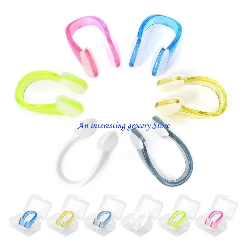 652D Nose Clip Swimming Waterproofed Silicones Swim Nose Protectors Nose Stoppers