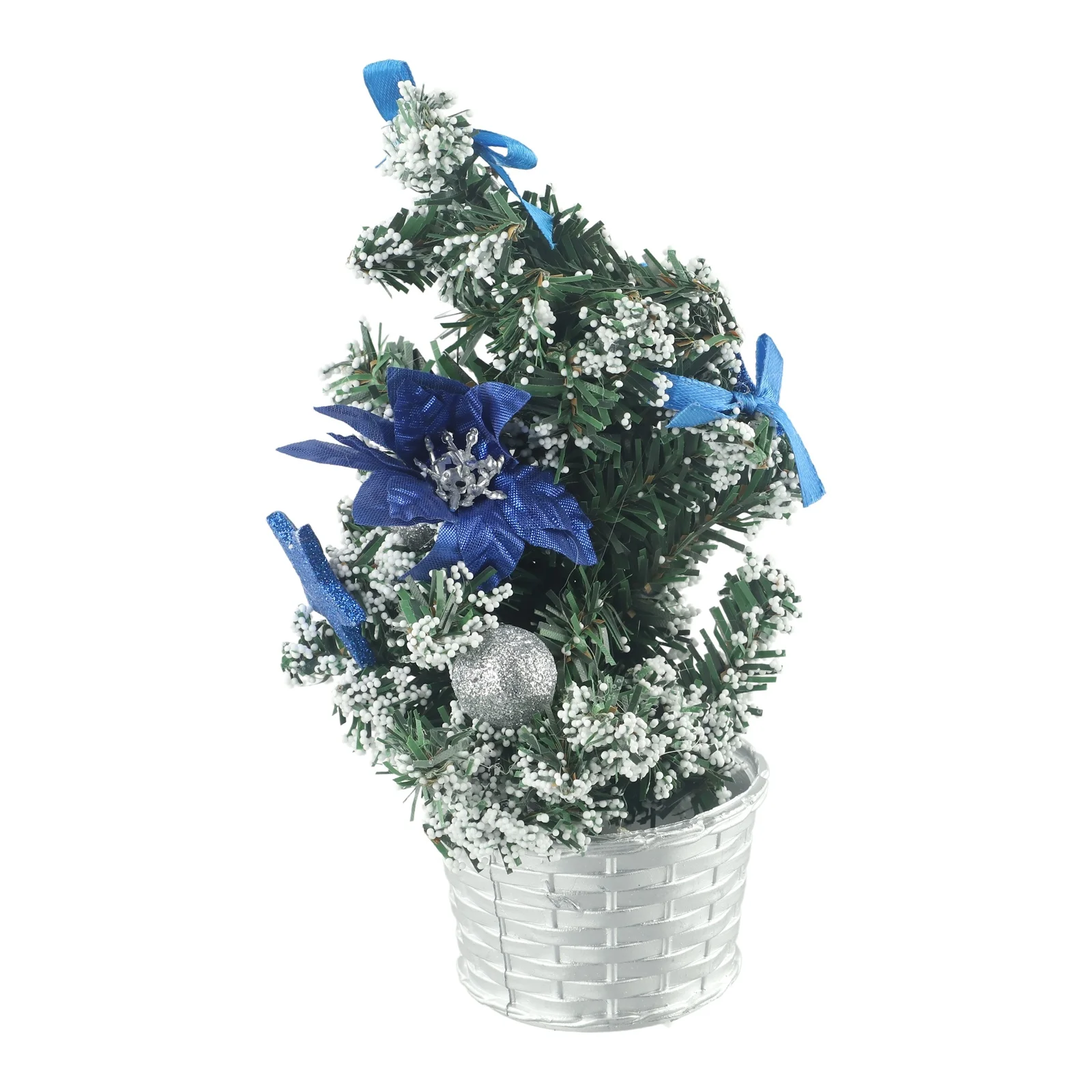 Decoration Christmas Tree ornament Home Miniature PVC Portable Xmas Artificial Desk Festival Useful Accessories