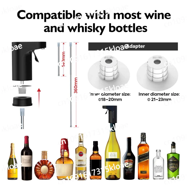 Electric Wine Aerator Pourer Redsack Dispenser