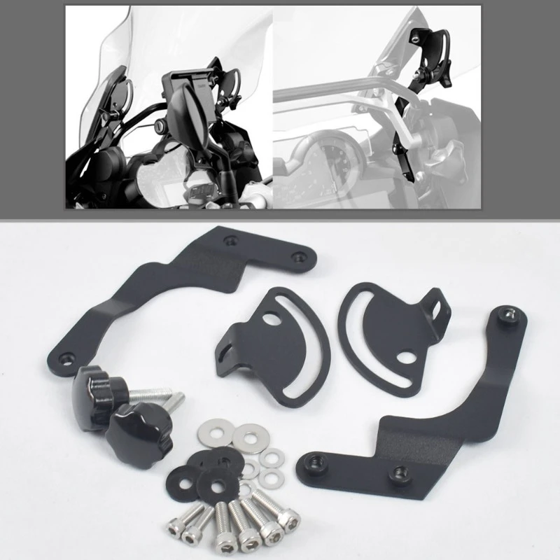 

R1200GS R1250GS Adventure Windshield Support Holder Windscreen Strengthen Bracket Kits for BMW R1200 R1250 GS ADV Accessories