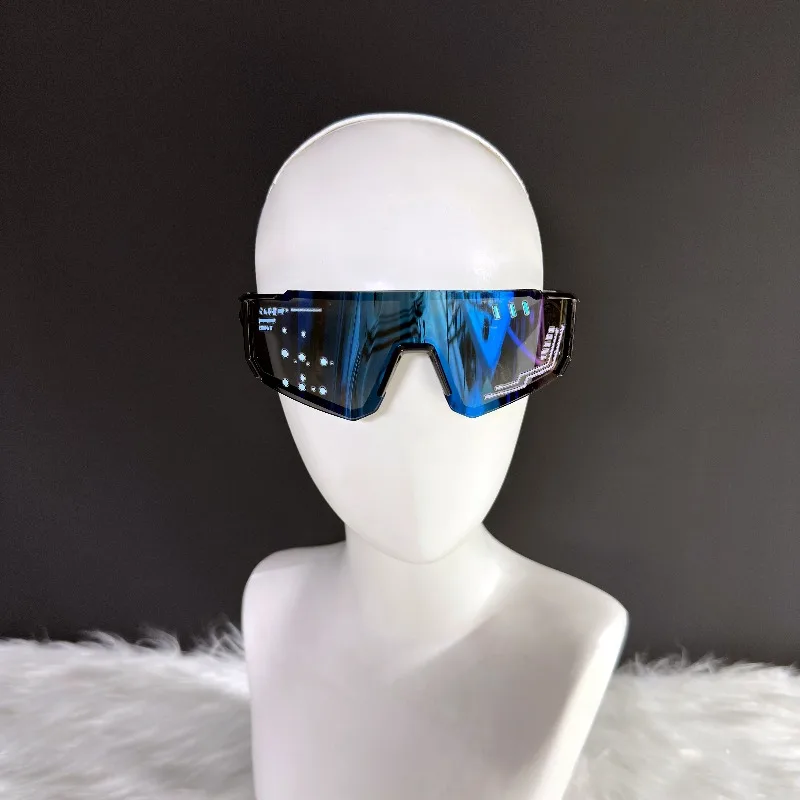 Game Honkai：Star Rail Silver Wolf Cosplay Props Colorful Glasses Set for Adults Anime Roleplay Accessories Halloween Party view 5