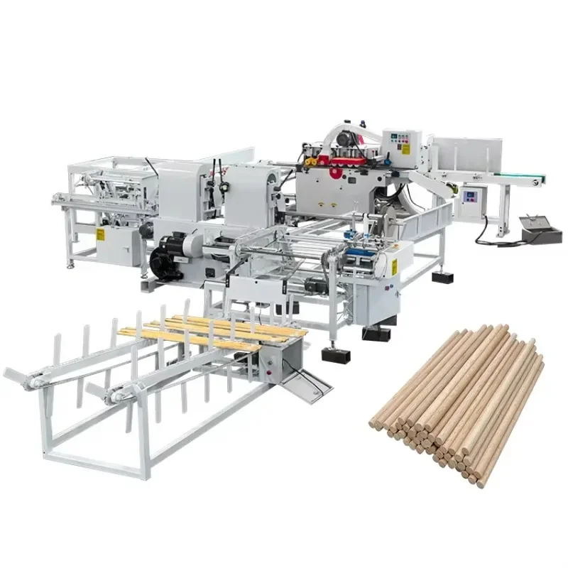 2025 Wooden Stick Machine Production Line/mop Wooden Stick Making Machines
