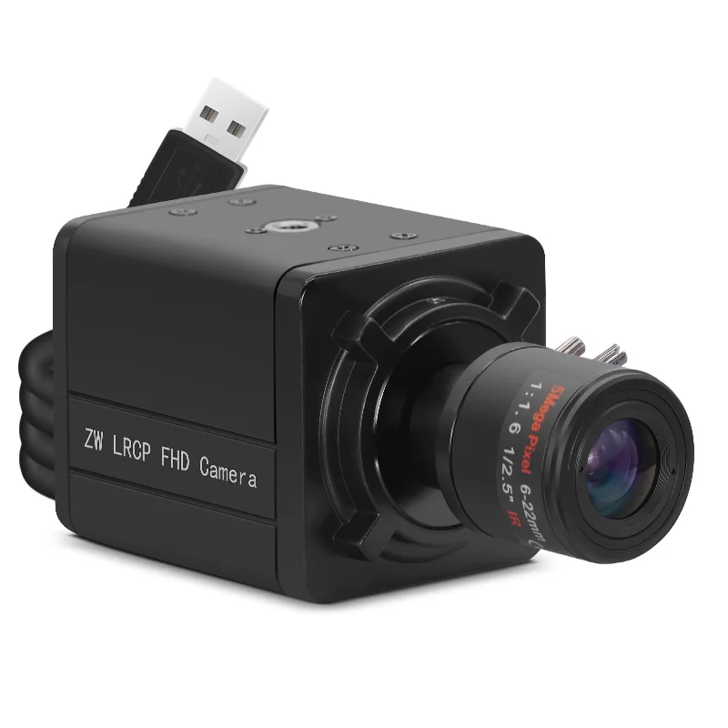 5600 imx415 8MP 6-22mm Varifocal Lens USB Camera UVC 3840*2160 30fps Free Drive 4K HD camera for Windows MAC OS Linux