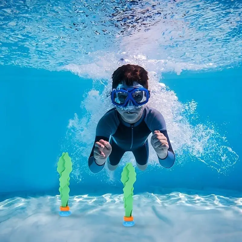 Random Color Underwater Diving Seaweed Toys Kids Swimming Pool Training Game Toy Summer Play Gift Boys Girls