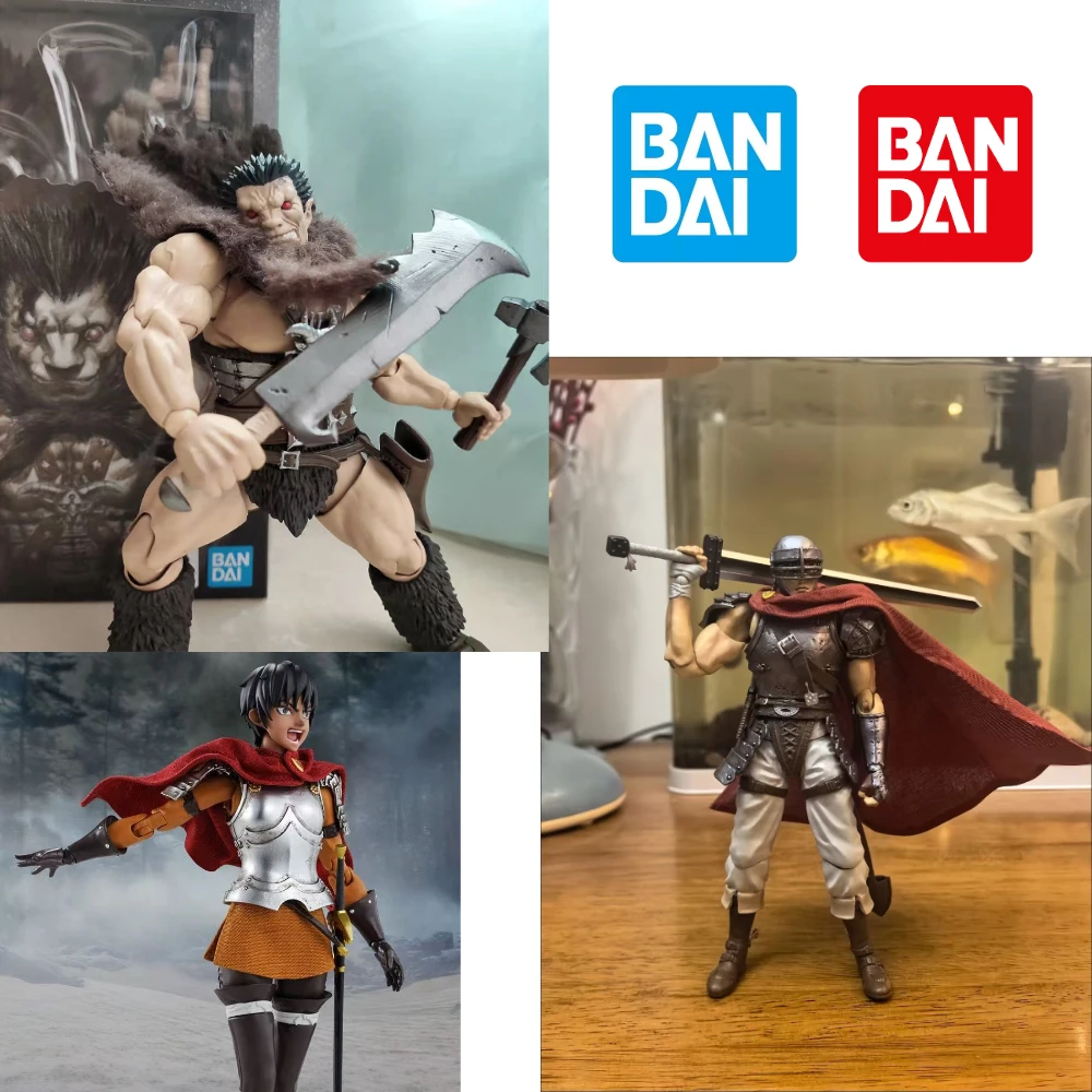 

In stock Bandai S.H.Figuarts Berserk GUTS NOSFERATU ZODD Model kitAnime Action Figure Finished Model Toy Gift for children kid