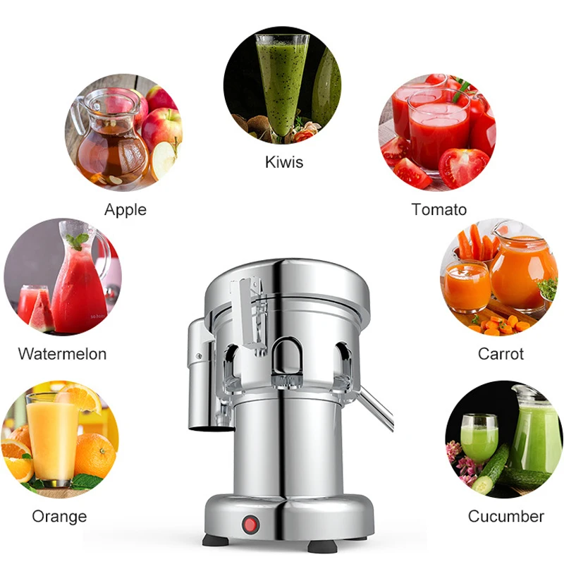 BEIJIAMEI Juice Extractor 320W Ultra Centrifugal Feed Fruit & Vegetable Juicer Dual Speed Control 304 Stainless Steel Filter