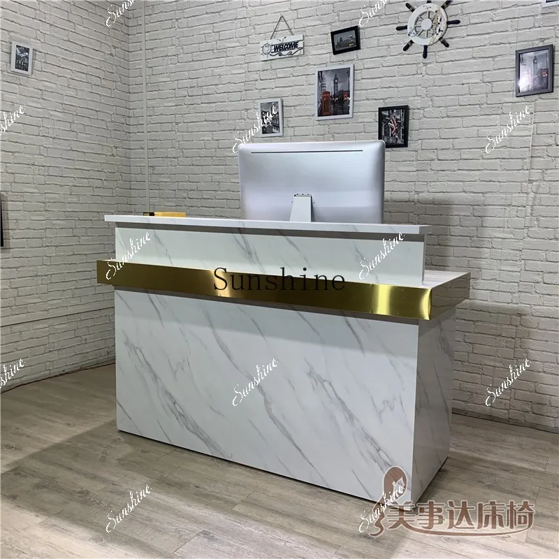 Hair salon checkout page Hair salon dedicated work Bar computer office cabinet  FT