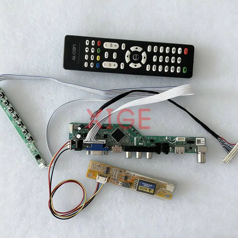 For N154I1 N154I2 N154I5 N154I3 LCD Monitor Drive Controller Board Kit DIY 30 Pins LVDS 1-CCFL 1280*800 1280x800 USB+AV+VGA+HDMI