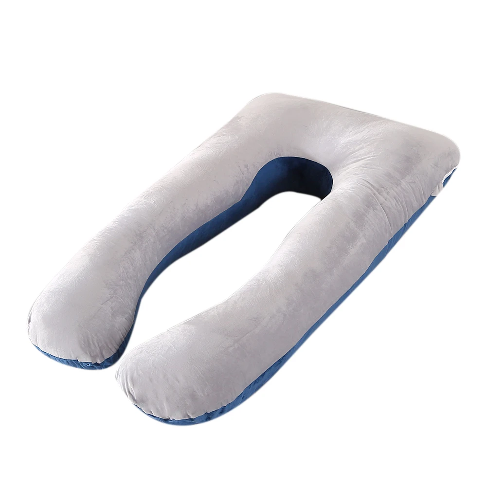 Multifunction U-shape Pillow Side Sleeping Cushion Pad Pregnancy Maternity Women