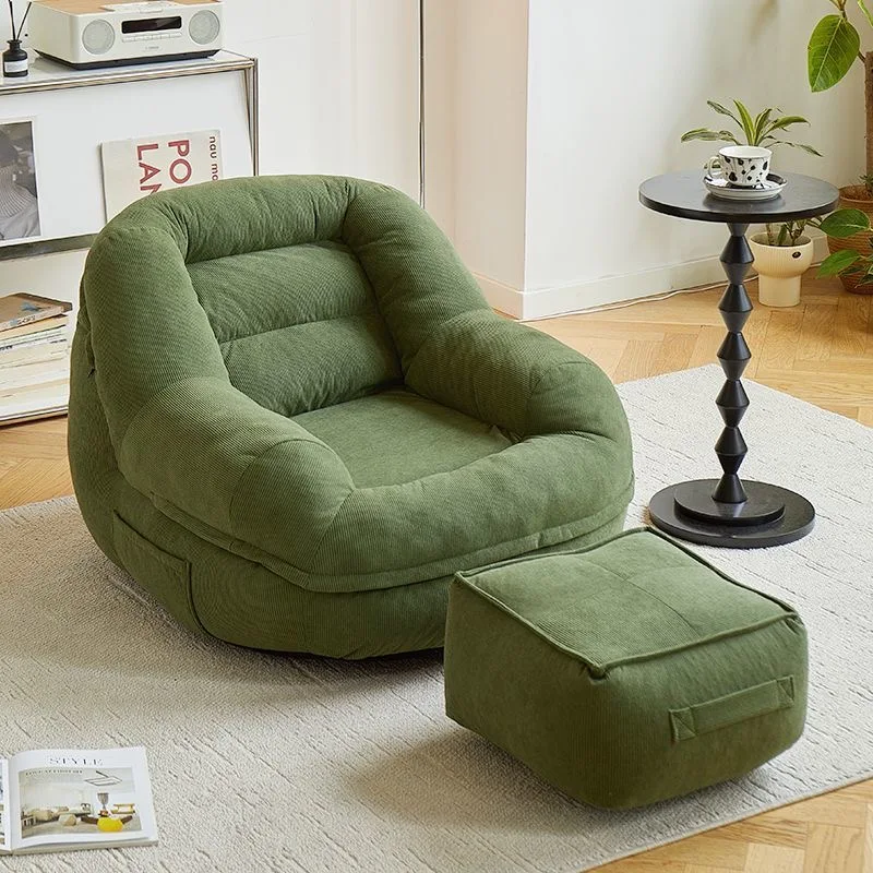 

Modern Portable Lazy Sofa Living Room Cheap Single Sofas Adult Tatami Chaise Lounge Relaxing 1-person Sofa Tiny Home Furniture