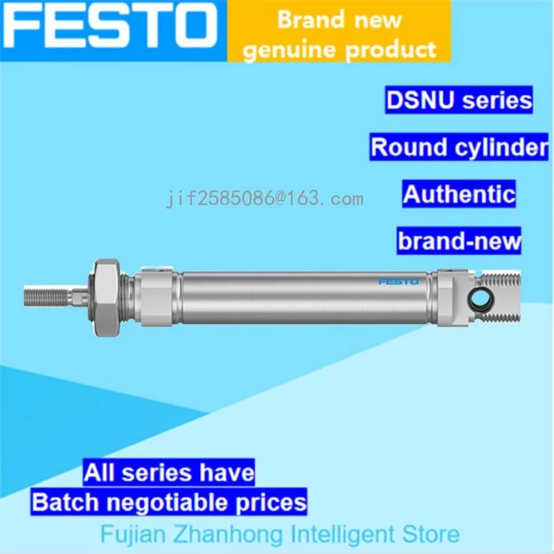 FESTO Genuine Original 19201 DSNU-16-50-P-A ISO Cyclinder, Available in All Series, Price Negotiable, Authentic and Trustworthy