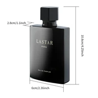 LASTAR Men's Perfume, Musk, Two Bottles Totaling 100ml/3.38fl oz. Long-Lasting Fragrance, Christmas Gift 4