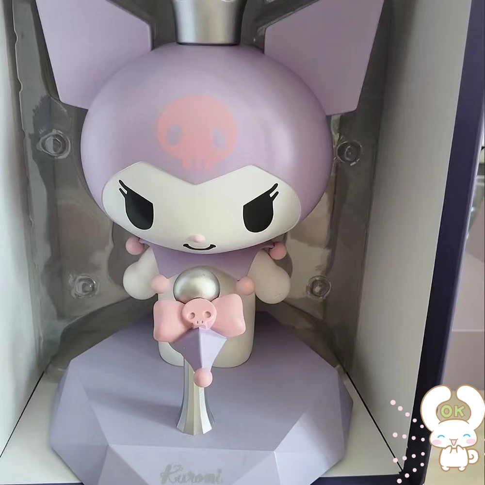 

Kuromi Genuine Sanrio Speaker Anime Cartoon Kuromi Doll Toys Stage Stars Bluetooth Speaker Soundbox Christmas Girls Gifts Kawaii