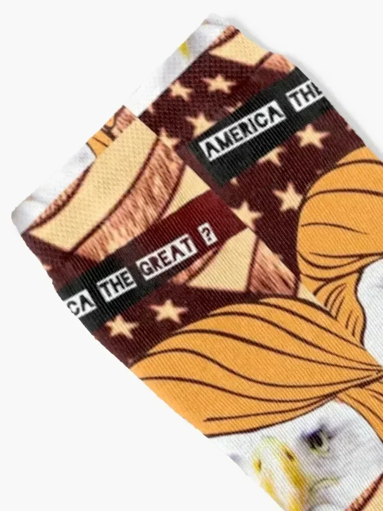 America the Great? Socks sports and leisure professional running Socks Girl Men's