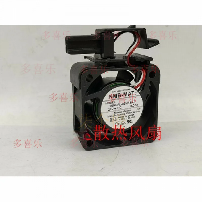

WW 1pc FOR NMB 1608VL-05W-B49 24V 0.07A 40*40*20mm 40MM 1.68w Fanco system fan
