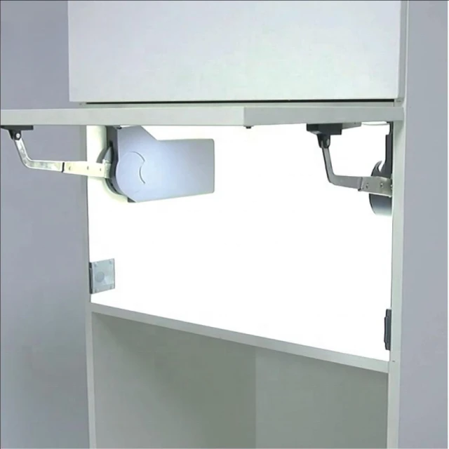 Electronic Right Angle Lifting System Kitchen Cabinet Servo Drive Support