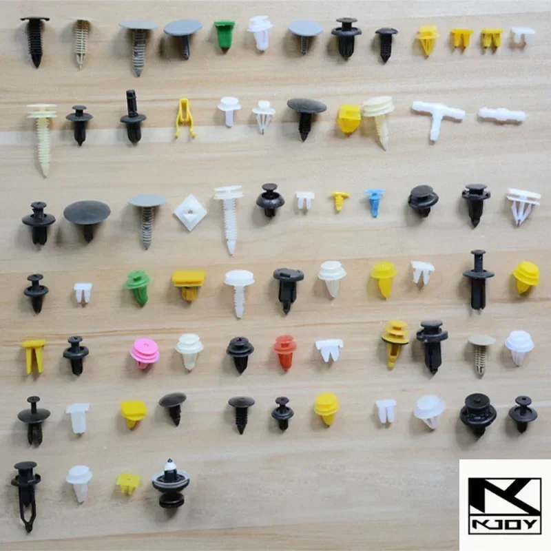 kkjoy Car Interior Trim Clips 200Pcs Mixed Rivet Retainers used for fender liner