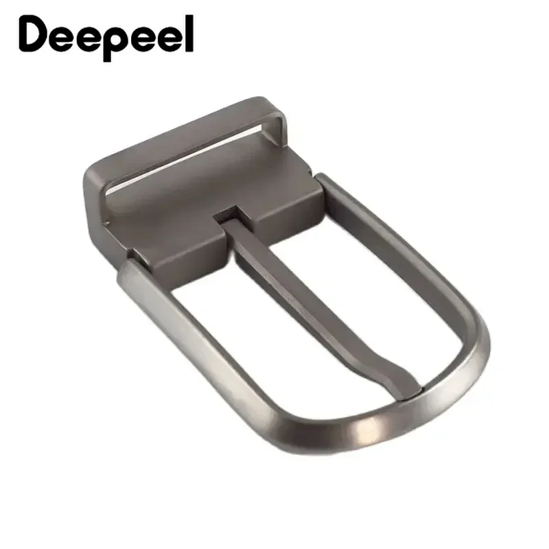 

Deepeel 36mm Pure Titanium Belt Buckles Rustless Men's Buckle Antiallergic Business Casual Belts Ring with Screws Tools