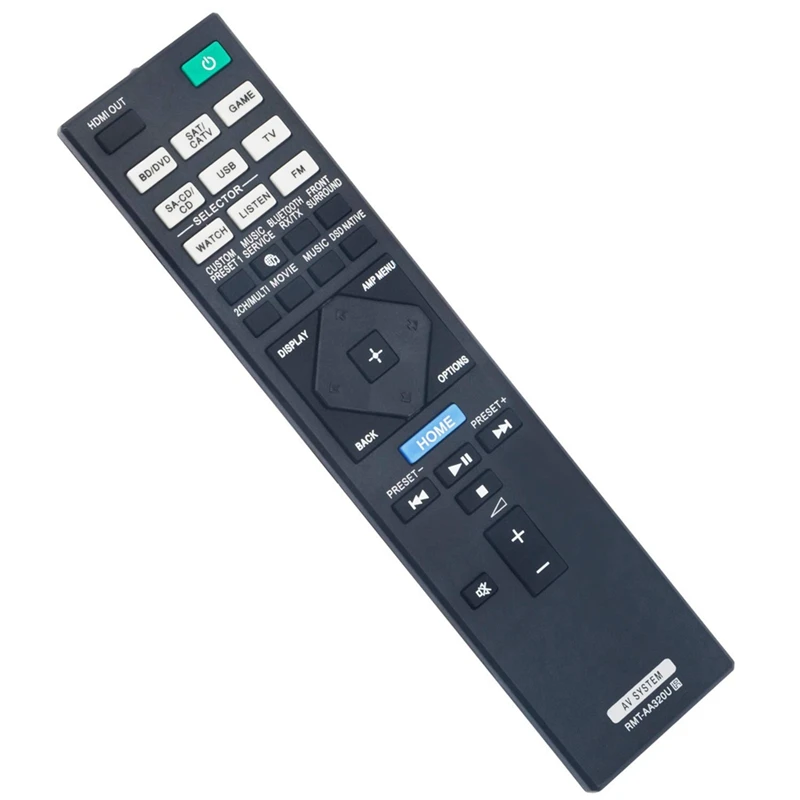 Remote Control ABS Remote Control RMT-AA320U RMTAA320U For Sony AV Receiver STR-ZA810ES STR-DN1080 STRZA810ES STRDN1080