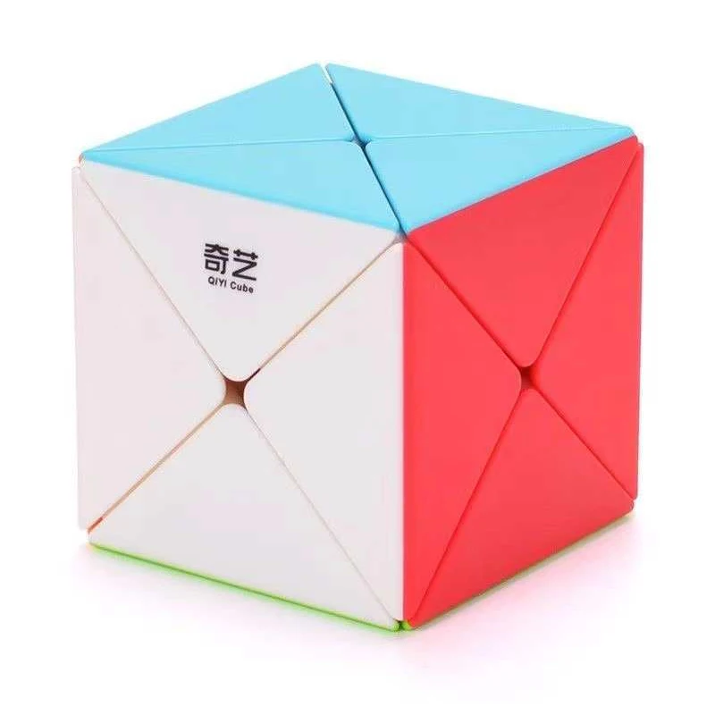 QIYI X Shaped Speed Cube 2x2x2 Brain Teasers for Adults Kids IQ Test Fun Challenge Educational Toys кубик рубика zauberwürfel
