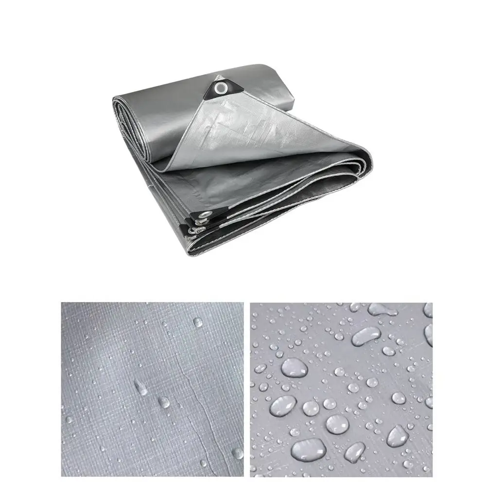 

2mX3m PE Tarpaulin Outdoor Awning Camping Tent Mat Rainproof Cloth Boat Car Truck Canopys Awnings Furniture Cover