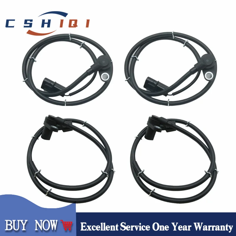 

MR307045 4PCS Front Rear Left/Right ABS Wheel Speed Sensor For Mitsubishi Pajero II Montero 2.5 2.8 3 MR307046 MR332667