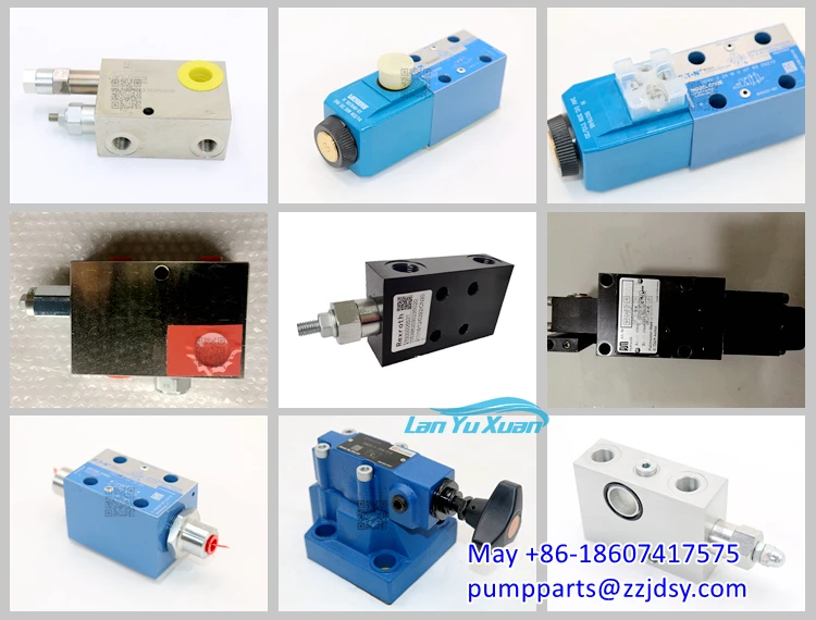 KCP Junjin Everdigm Truck Pump Spare Parts Load Holding Valve Interlock Valve LHDV33H For Boom Cylinders