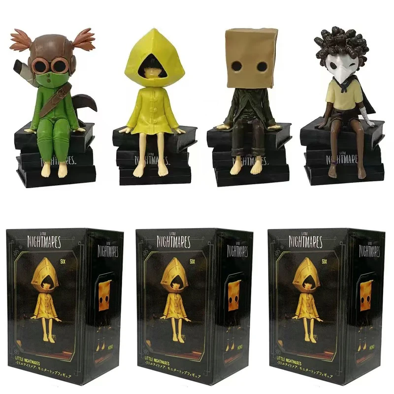 

Hot Little Nightmares MONO Little Six Low Alone Anime Figure Toy Model Doll Ornament Collectible Toy Gifts