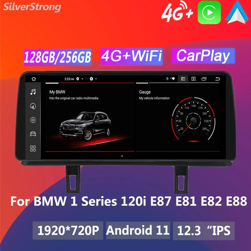 Android 12.0 Auto car radio for BMW E87 Android E81 E82 E88 GPS Multimedia CarPlay Radio Wireless Carplay 4G SIM Head Unit