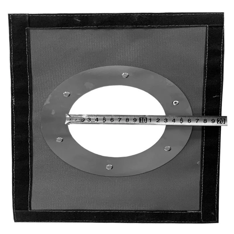 Winter Tent Stove Jack Fire Resistant Pipe Vent Chimney Stove Tube Fire Anti-scalding Protection Ring Refractory Tent Accessorie image 3